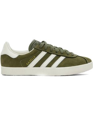 adidas Originals Khaki Gazelle 85 Trainers - Green