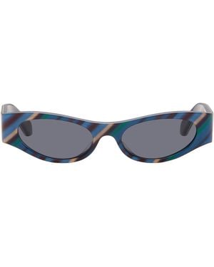 Loewe Flash Slim Cateye Sunglasses - Blue