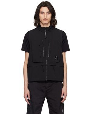 C.P. Company Utility Vest - Black