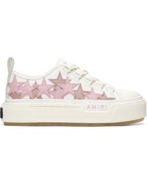 Amiri Stars Court Low Trainers - Black