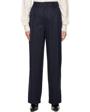 we11done Wide-Leg Pants - Blue