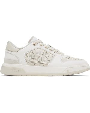 Amiri オフホワイト Classic ローカットスニーカー - ブラック