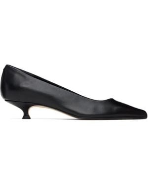 Aeyde Chaussures À Talon Cari Noires À Bout Pointu - Bleu