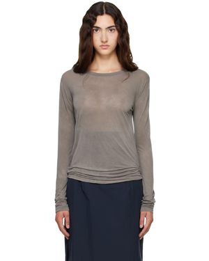 Baserange Long Sleeve T-Shirt - Grey