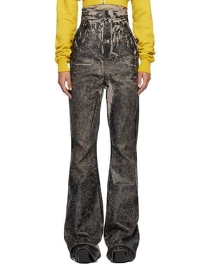 Rick Owens Concordians Dirt Bolan Jeans - Black