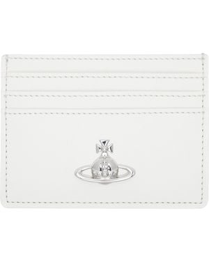Vivienne Westwood Off- Flat Card Holder - Black