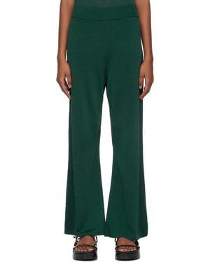 Studio Nicholson Arve Lounge Trousers - Green