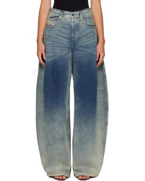 DIESEL High Waist 1987 D-Khelz Jeans - Blue