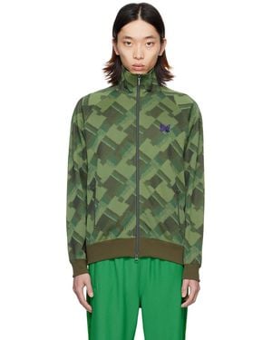 Needles Green Zip Track Jacket