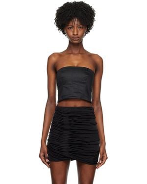 GAUGE81 Black Lica Tube Top