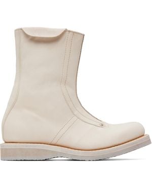 Our Legacy Off- Moto Boots - Natural