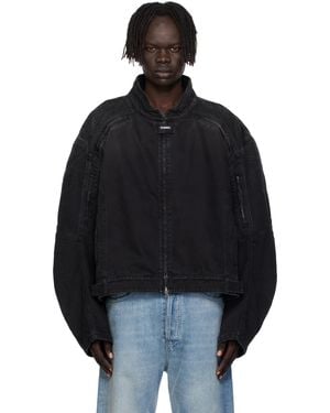 Vetements ブラック Racing デニムジャケット