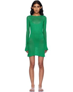 Haight Jane Knit Minidress - Green