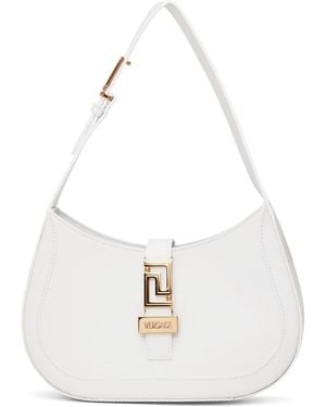 Versace Greca Goddess Small Bag - White