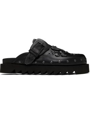 Toga Ssense Exclusive Aj1058 Loafers - Black