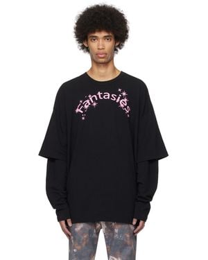Maisie Wilen ブラック Nominee 長袖Tシャツ - ブルー