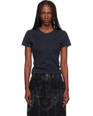 VAQUERA Bullet Bra T-Shirt - Black