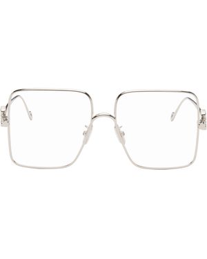 Loewe Oversize Square Retro Titanium Glasses - Black