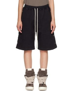 Rick Owens Tower Pusher Shorts - Black