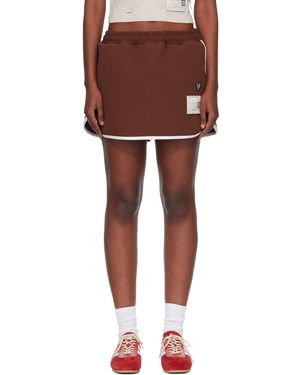 Maison Mihara Yasuhiro Jogger Shorts - Brown