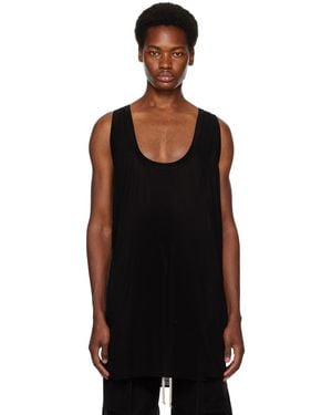 Rick Owens Fog タンクトップ - ブラック