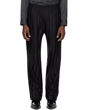 Ernest W. Baker Straight-Fit Track Trousers - Black