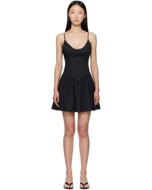 STAUD Dena Minidress - Black