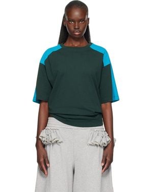 Dries Van Noten Loose Fit T-Shirt - Blue