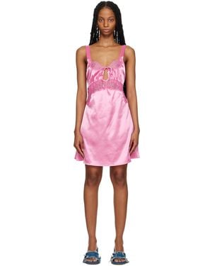 TACH Robe Courte Rina Rose - Rouge