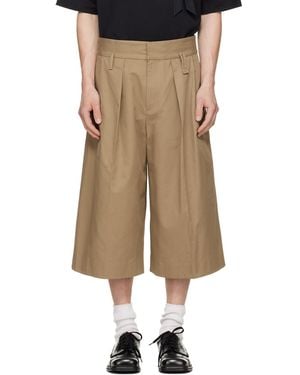 Simone Rocha Short Ample Peeling - Neutre