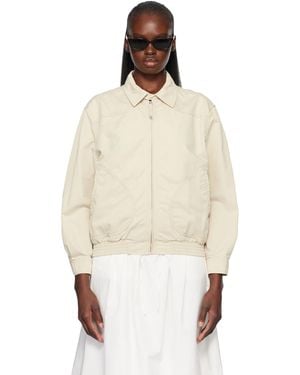 NOTHING WRITTEN Margaret Cotton Cricket Jacket - Natural