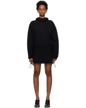 Dion Lee ブラック Interlock Mask フーディ