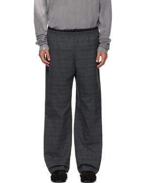 DIESEL グレー P-Tilson トラウザーズ - ブラック