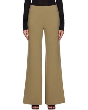 Birrot Wide Bootcut Trousers - Natural