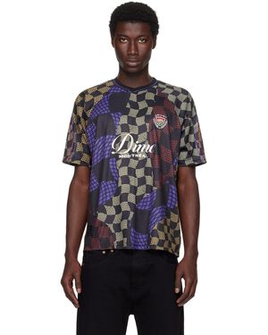Dime Chequered Home Jersey - Black