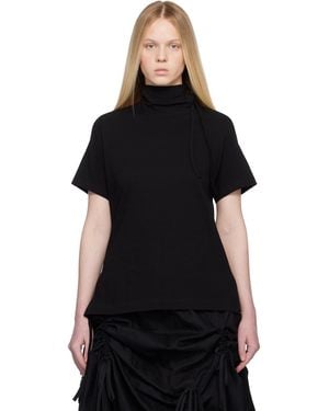 Yohji Yamamoto Binder Short Sleeve T-shirt - Black