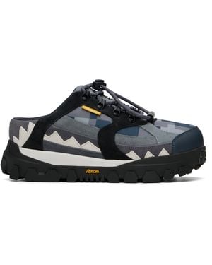 A Bathing Ape Kazuki Kuraishi Edition Clog Sta Slip-On Loafers - Black