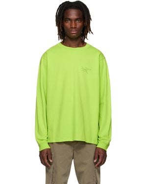 Arc'teryx Kragg Cotton Ls T-Shirt - Green