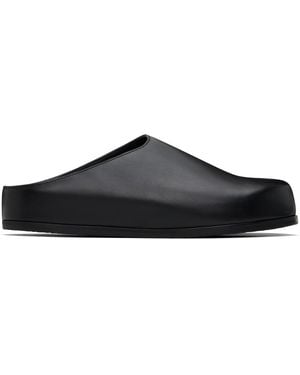 Studio Nicholson Wearing Clog Loafers - Black