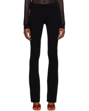 Heron Preston Black Flared leggings
