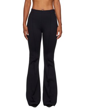 Rosetta Getty Pantalon Scuba Noir - Bleu