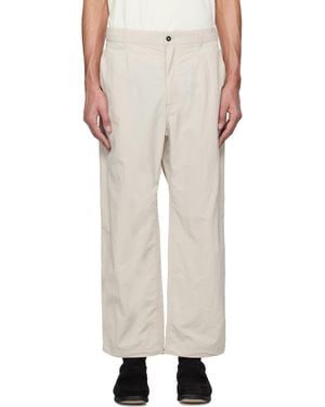 Nanamica Deck Pants - White