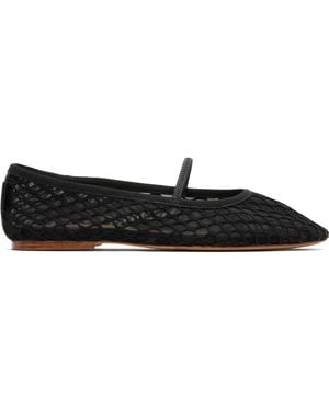 A.P.C. Swan Ballerina Flats - Black