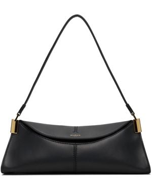 Balmain Small Smooth Leather '64-83' Bag - Black