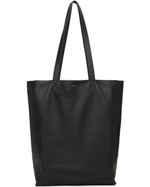 A.P.C. ブラック Maiko Shopping トートバッグ