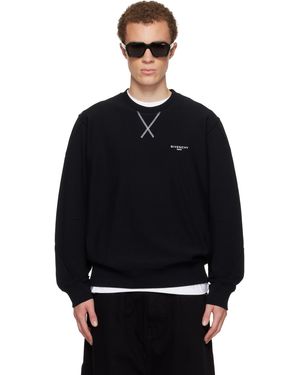 Givenchy Pull Molletonné Noir