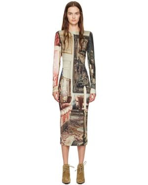 Vivienne Westwood マルチカラー Boulle ミディアムワンピース