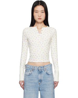 Frankie's Bikinis T-Shirt À Manches Longues Isotherme Nate Blanc