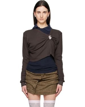 August Barron Pulled Polo - Black