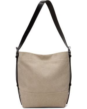 Lemaire Small Belted Tote - Grey